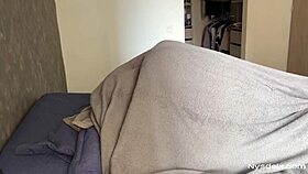 See unsatisfied home wives and husband have fun with game viewing romp at the break of dawn