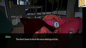 my new family plays a game together