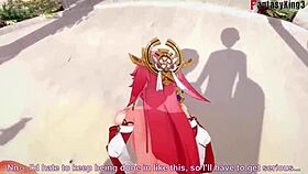 Yae Miko FUCKING ahegao face in Genshin Impact