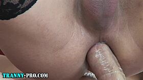 Tranny Prozzie RIDES COCK in Wild Street Encounter. A Raw Tale Unfolds!