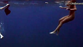 Bulgarian teen 18+ enjoys sea adventures on tenerife with pool, beach, bathing, and underwater fun