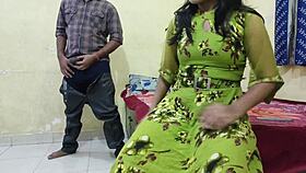 Desi girl secretly watches sexy mobile, step brother fucks her