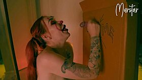 Halloween Stories: The Box with European Teen and Deepthroat Action