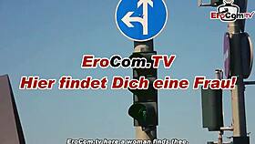 german teen picked up for outdoor casting interview without protection