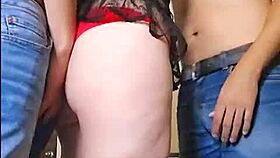 Isa, my girlfriend, agreed to cheat on me - but not with a much smaller partner. I don’t know, if it’s not too much to ask, I surprised her with a huge dildo