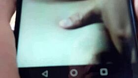 i spyed on my wife as she gived me a handyshow, feelin so naughty and excited