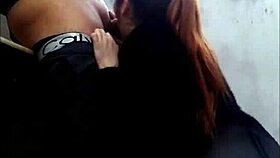 Man, this skinny teen rides her friend outdoors to pass exams!