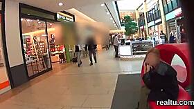 charming czech girl seduced in shopping centre and banged in pov