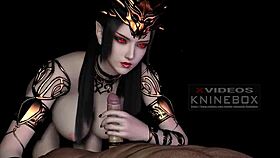 i love this 3d anime medusa from doupo cangqiong