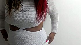 Nut On Bubble Butt Twerking Ass From POV