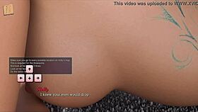 fit babe gets anal creampie right after her workout