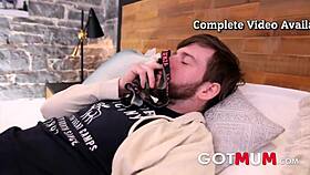 Hey, huge boobs step-mom gets anally banged by step-son!