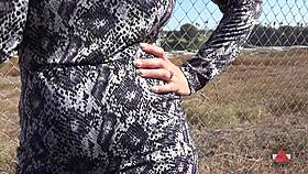 Watch This Sexy Latina Milf Finger Herself Outdoors!