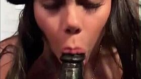 Compilation of my videos twerking and sucking dildo