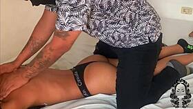 Horny Stepsister Melts Under Skilled Hands During Latina Massage