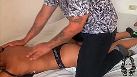 Horny Stepsister Melts Under Skilled Hands During Latina Massage