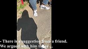 Ki-sim Sucks Stranger on Street Not Fake.