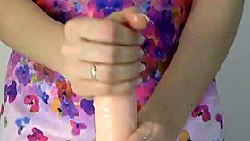 anna sky's lingam massage brings explosive orgasm