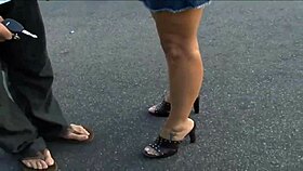 Hey, this blonde milf with big tits wins over our friend 😍