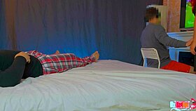 cheating wife fucks husband's friend at home