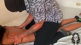 Horny Stepsister Melts Under Skilled Hands During Latina Massage