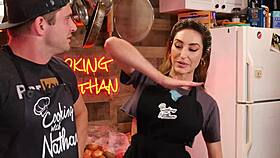 Christiana Cinn Describes Her Job at the Bikini Bar During Casting Interview