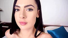 Can you handle Marley Brinks' POV blowjob leading to a huge cum facial?