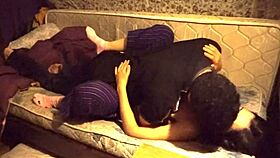 Teen Bends Over for Big Cock in Bed