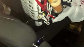 Did he give her a wild spin cycle in the laundromat car?