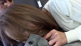 Why are you such a shameless super mature slut? asks the asian big tits japanese babe