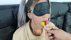 Tricking My Innocent Cousin with a Social Experiment, She Squirts Hard!