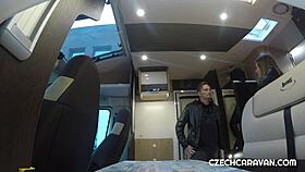 so i met this milf on a dating site and we had sex in a caravan