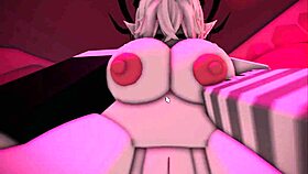 Roblox avatar fucks a cute furry elf in raw sex scene.