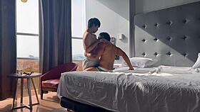 i fantasize about fantasia gay fucking that beginner student in a luxury hotel