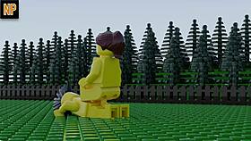 lego porn with anal blowjob and pussy licking!