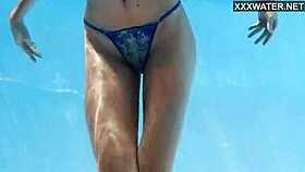 i saw ivi rein has a natural ability to spend time underwater, wow!