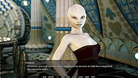 Lesbian assfuck orgy unfolds in hentai