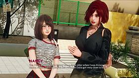 In eternum 5 hentai game, anime characters engage in intense sexual adventures