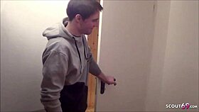 German mom caught with girlfriend, offers son a wild 3some