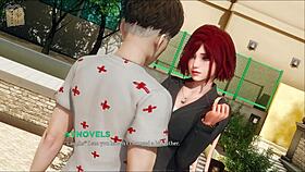 In eternum 5 hentai game, anime characters engage in intense sexual adventures