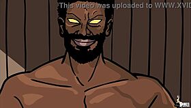 hey, vampire queen gets dominated by monster black cock