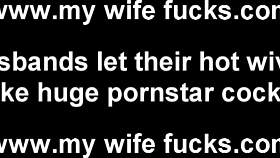 feel the humiliation as a real man fucks my pussy hard