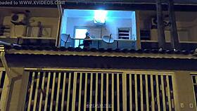 Novinha Casada É Flagrada Fodendo Com O Amante Na Varanda De Casa Caiu Na Net