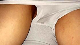 Damn, stepsister's wet pussy begged for a hard doggy pounding from me