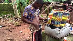 Hot Cumshot Lands On Bent Over Ass In Anime Hentai Doggy