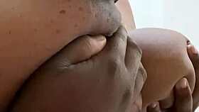 babe with big fat tits and boobs being naughty