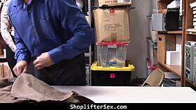 Black hair teen punished for stealing underwear