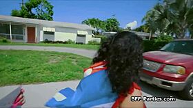 Imagine these amateur caribbean latina sluts with big asses and tits sharing a huge cock in group foursome