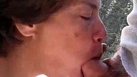 i petite latina suck huge cock and swallow cum by riverfront