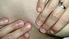 FUCKING my WIFE'S ASS and fingering her charms